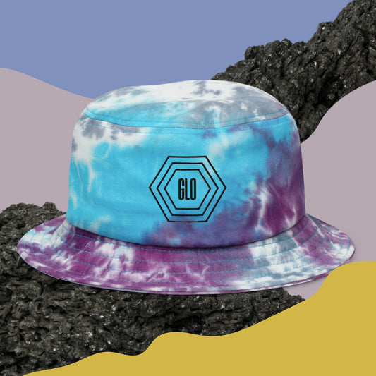 GLO Tie-dye bucket hat