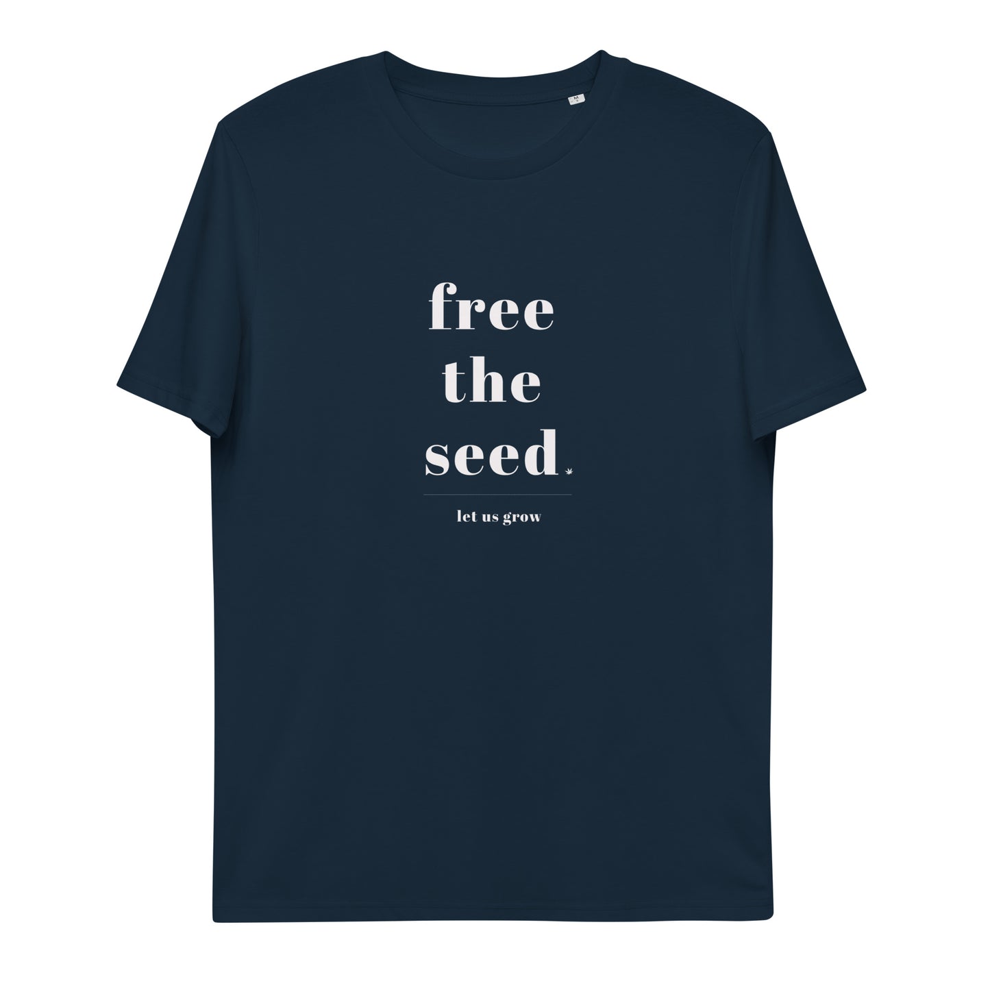 "Free the Seed" Unisex Organic Cotton T-Shirt