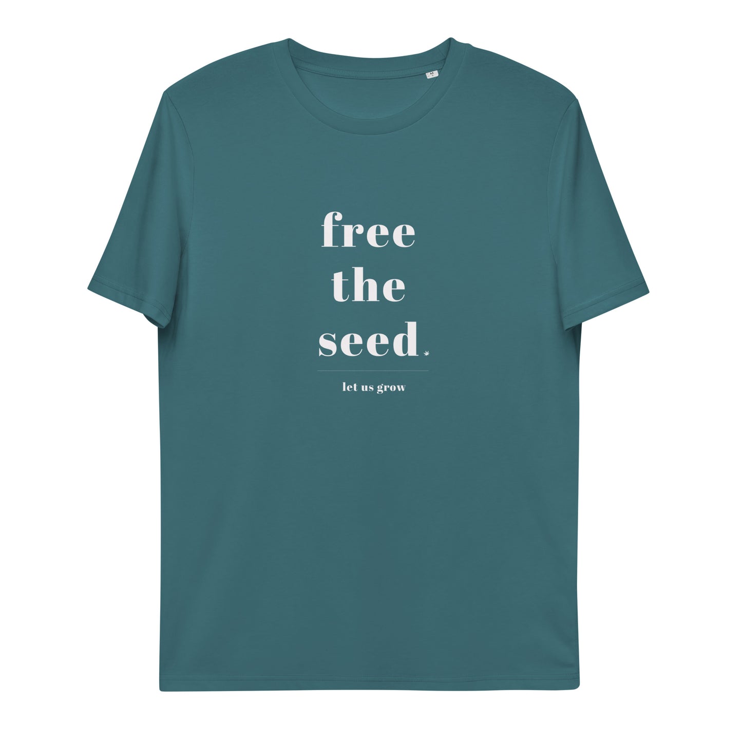 "Free the Seed" Unisex Organic Cotton T-Shirt