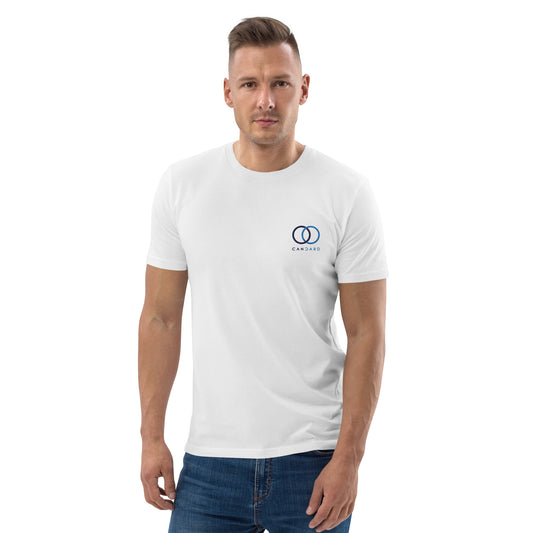 Cancard Unisex Organic Cotton T-Shirt - White