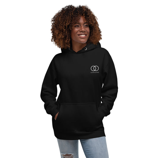 Cancard Unisex Hoodie - Black